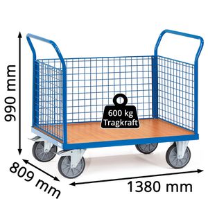 Produktbild für Transportwagen Fetra Dreiwandwagen, 1533