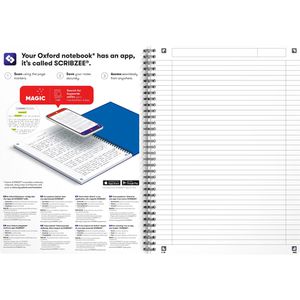 Produktbild für Collegeblock Oxford 353002407 Office Book, A4