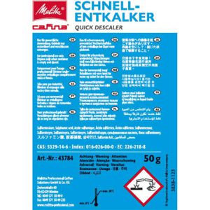 Produktbild für Entkalker Melitta Professional Cafina 43784, Schnell-Entkalker