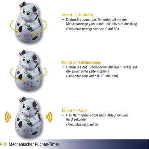 Produktbild für Timer TFA 38.1007 Kuh