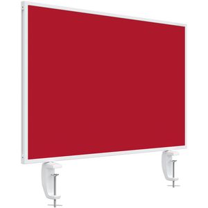 Tischtrennwand Magnetoplan VarioPin, 1108006, rot