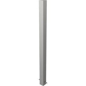Produktbild für Absperrpfosten Schake 4070, silber, aus Edelstahl