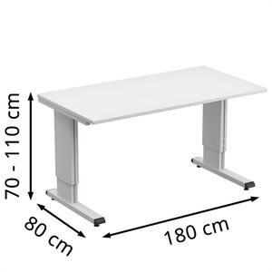 Produktbild für Arbeitstisch Treston WB815, ESD, höhenverstellbar