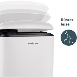 Produktbild für Mülleimer Les-Collectors N728, weiß