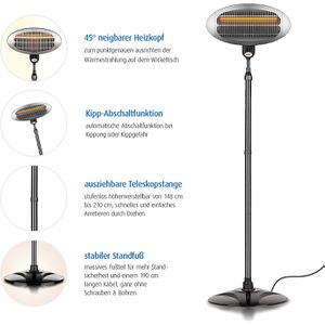 Produktbild für Heizstrahler reer Wickeltisch-Heizstrahler, indoor