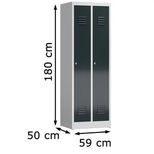Produktbild für Spind ClassiX X-510128, anthrazit