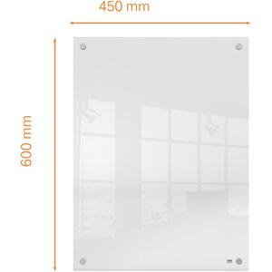 Produktbild für Whiteboard Nobo 1915621, 45 x 60 cm