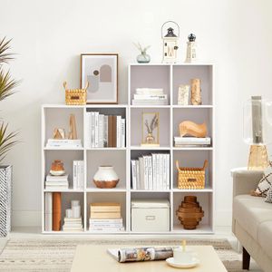 Produktbild für Bücherregal Vasagle LBC024WT, weiß