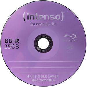 Produktbild für Blu-ray-Rohlinge Intenso 5001115, BD-R