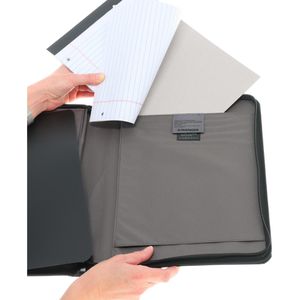 Produktbild für Schreibmappe Wenger Affiliate schwarz, Nylon