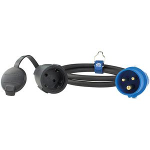 Produktbild für CEE-Adapter as-Schwabe Caravan 61408, Länge 1,5 m