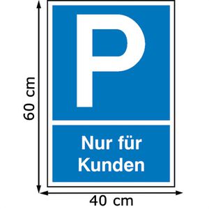 Produktbild für Parkplatzschild SafetyMarking aus Aluminium