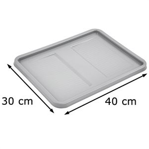 Produktbild für Eurobox-Deckel Keeeper Roberta, grau