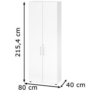 Produktbild für Aktenschrank Hammerbacher Serie 9 Advanced, aus Holz