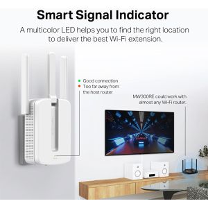Produktbild für WLAN-Repeater Mercusys MW300RE