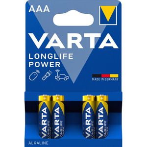 Batterien Varta Longlife Power 4903, AAA
