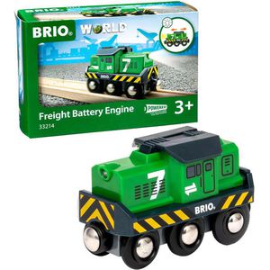 Spielzeugeisenbahn BRIO 33214 Batterie-Frachtlok