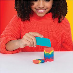 Produktbild für Kinetischer-Sand Kinetic-Sand Rainbow Mix Set, 3 Farben