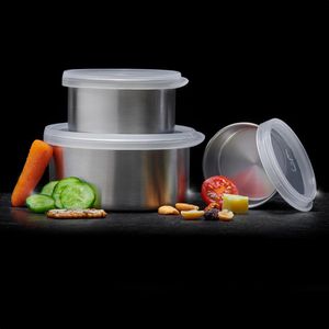 Produktbild für Frischhaltedose Lurch Minidosen, aus Edelstahl