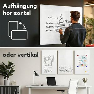 Produktbild für Glas-Magnettafel Master-of-Boards