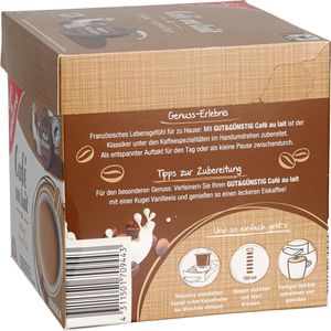 Produktbild für Kaffeekapseln Gut&amp;Günstig Cafe au Lait