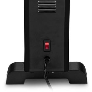 Produktbild für Konvektorheizung Trotec Design TCH 2311 E, schwarz