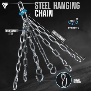 Produktbild für Boxsack RDX-Sports Angle Set, ungefüllt, 4 kg