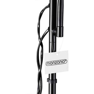 Produktbild für Stehlampe Monzana Alissa, schwarz, 175 cm