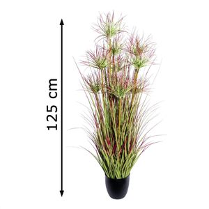 Produktbild für Kunstpflanze Creativ-green Zyperngrasbusch