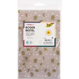 Produktbild für Geschenktüte Folia 492 Sterne &amp; Engel, transparent