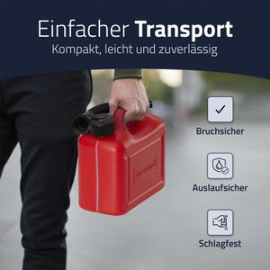 Produktbild für Benzinkanister Hünersdorff Standard 811320