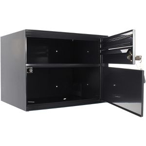 Produktbild für Paketbriefkasten Rottner Enzian anthrazit, T04643