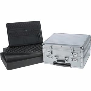 Produktbild für Pilotenkoffer Alumaxx Challenger 45150, silber, 25 Liter