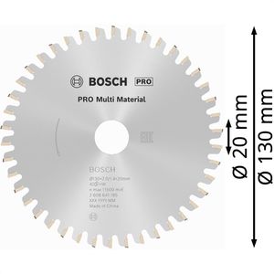 Produktbild für Kreissägeblatt Bosch PRO Multi Material 2608641195