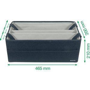 Produktbild für Laptoptasche Leitz Desk Sharing, 64440089 samtgrau