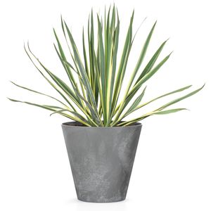 Produktbild für Übertopf Prosperplast Tubus Beton Effect, grau, Ø 40 x 37 cm