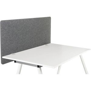 Produktbild für Tischtrennwand hJh-OFFICE 892001, grau