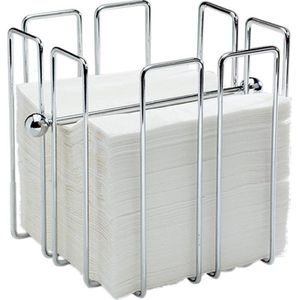 Serviettenhalter APS Wire 11765, Metall silber