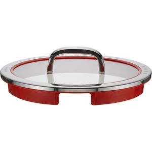Produktbild für Topfdeckel WMF Function 4, mit Edelstahlring und Silikonrand