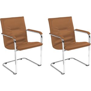 Produktbild für Besucherstuhl Nowy-Styl Rumba, braun