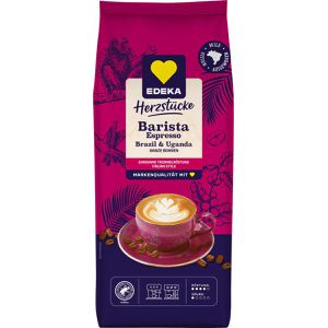 Produktbild für Kaffee Edeka Herzstücke Barista Espresso Brazil &amp; Uganda