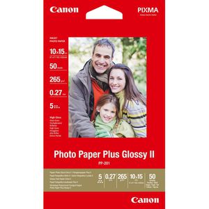Fotopapier Canon PP-201 PhotoPlus 10x15, 50 Blatt