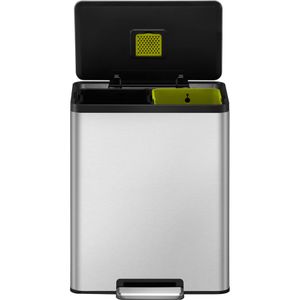 Produktbild für Mülleimer EKO EcoCasa II, VB 913860, matt silber