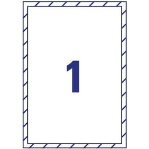 Produktbild für Universaletiketten Zweckform L9001-10, weiß