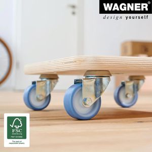 Produktbild für Möbelroller Wagner-System MM1353, TPE-Rollen