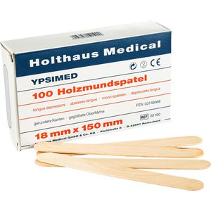 Holzspatel Holthaus Ypsimed Mundspatel