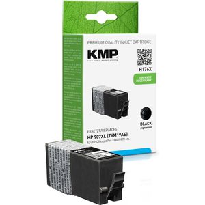 Produktbild für Tinte KMP H176X für HP 907XL, T6M19AE