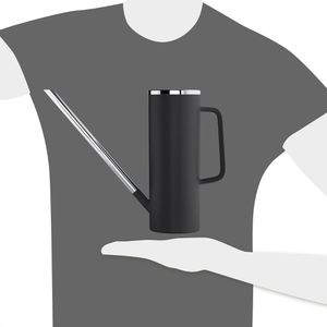 Produktbild für Gießkanne Blomus Limbo 65408, anthrazit / silber