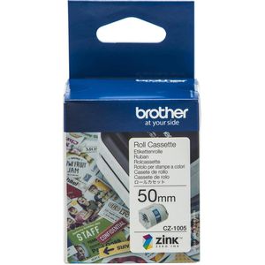 Produktbild für Brother-Etiketten Brother CZ-1005, 50mm
