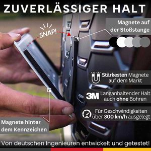 Produktbild für Kennzeichenhalter IVALITY Magnet